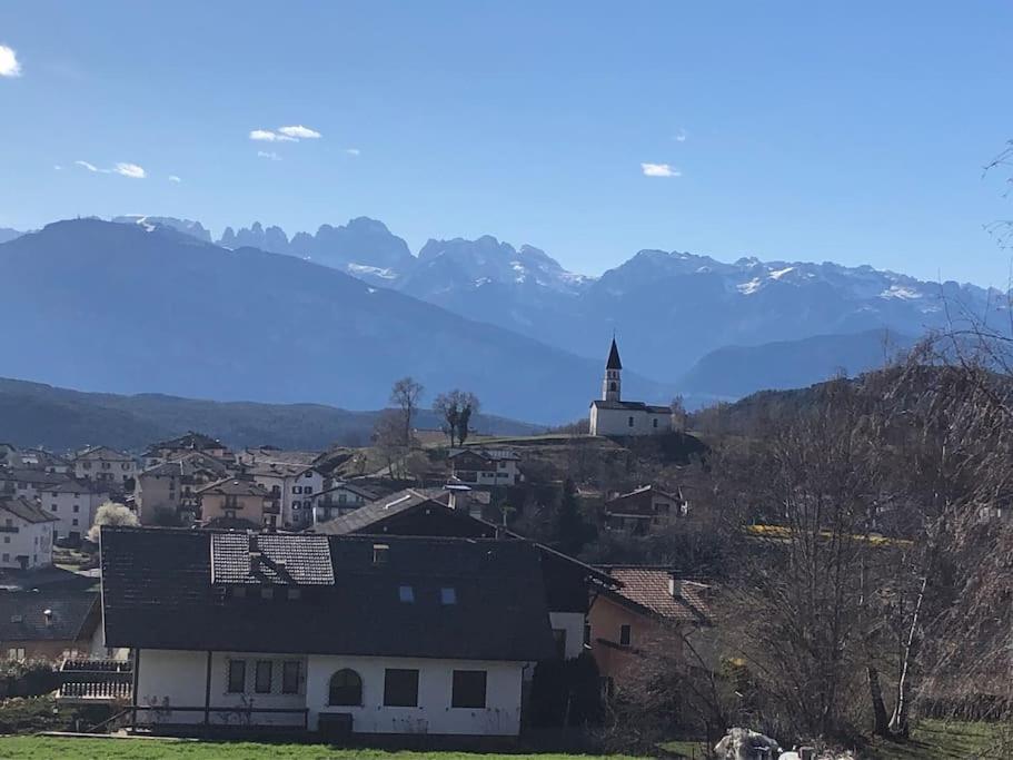 Appartamento Luminoso, Giardino, Vista Dolomiti. Baselga di Pinè Екстериор снимка